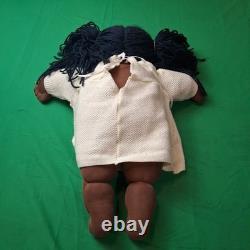 Unmarked Unsigned African American Doll withDress