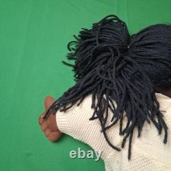 Unmarked Unsigned African American Doll withDress