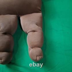 Unmarked Unsigned African American Doll withDress