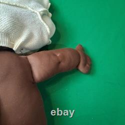 Unmarked Unsigned African American Doll withDress