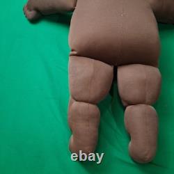 Unmarked Unsigned African American Doll withDress