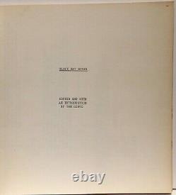 VERY RARE Black Art Notes, 1971, AFRICAN AMERICAN ART, 1ST ED. Private Printing