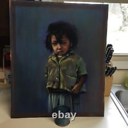VINTAGE 1971 willie welch original pastel AFRICAN AMERICAN BLACK ARTIST