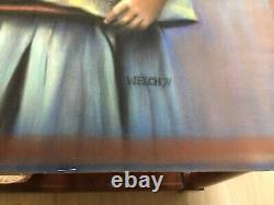 VINTAGE 1971 willie welch original pastel AFRICAN AMERICAN BLACK ARTIST