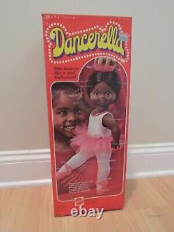 VINTAGE 1978 Mattel BLACK AFRICAN AMERICAN DANCERELLA 18 BALLERINA DOLL box