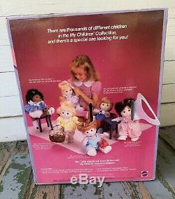 VINTAGE 1985 Mattel My Child Doll African American/Black BOY SAILOR In Box