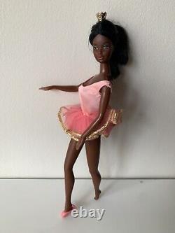 VINTAGE Ballerina Cara Black African American Barbie Doll 1975 Mattel Taiwan