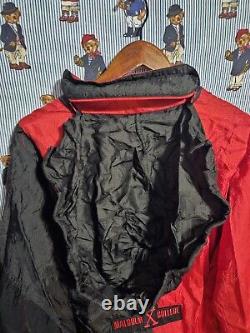 VINTAGE Malcolm X College AACA HBCU Jacket Men's XL Black African American 90s
