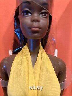 VINTAGE Malibu Christie Black Barbie Doll 1975 African American-Very Rare- NIB