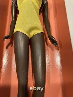 VINTAGE Malibu Christie Black Barbie Doll 1975 African American-Very Rare- NIB