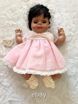 VOGUE Baby Dear Black African American 12 Doll 1960 E Wilkin Original Tag/Box