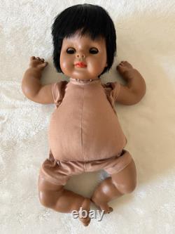 VOGUE Baby Dear Black African American 12 Doll 1960 E Wilkin Original Tag/Box
