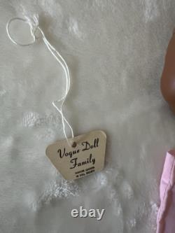 VOGUE Baby Dear Black African American 12 Doll 1960 E Wilkin Original Tag/Box