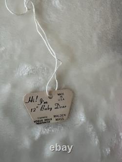 VOGUE Baby Dear Black African American 12 Doll 1960 E Wilkin Original Tag/Box