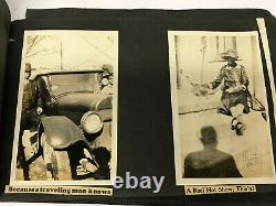 VTG 162 PHOTOS BLACK AFRICAN AMERICAN ALBUM 1920s-1950s NAMES Military BAPTIST