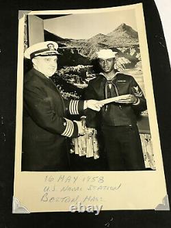 VTG 162 PHOTOS BLACK AFRICAN AMERICAN ALBUM 1920s-1950s NAMES Military BAPTIST