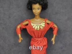 VTG 1980 First Black Barbie Doll Original Outfit African American Superstar Era