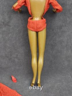 VTG 1980 First Black Barbie Doll Original Outfit African American Superstar Era