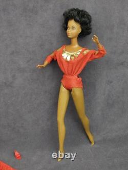 VTG 1980 First Black Barbie Doll Original Outfit African American Superstar Era