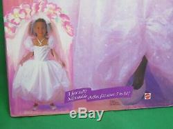 VTG 1994 My Size Barbie Black African American 3' Tall Doll Shipping Box NRFB