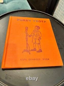 VTG. African American Book. Turky Trott And The Black Santa. Kate GamboldlDyer