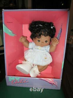 VTG MATTEL MY CHILD BLACK AFRICAN AMERICAN DOLL NEW in ORIG BOX UNUSED 1985 NRFB