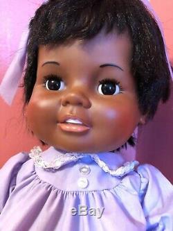 Very Rare First Edition Vintage Ideal Black Baby Crissy Doll MIB