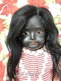 Very rare Kestner 154 Bisque Head Doll Black African