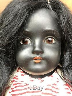 Very rare Kestner 154 Bisque Head Doll Black African