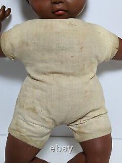 Vintage 14 12EP Baby Dear Thumbelina Clone Black African American Baby Doll