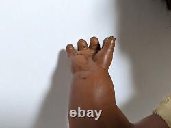 Vintage 14 12EP Baby Dear Thumbelina Clone Black African American Baby Doll