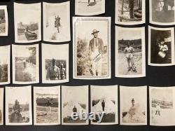 Vintage 1930s Photo LotAfrican American Men in CCCCivilian Conservation Corps