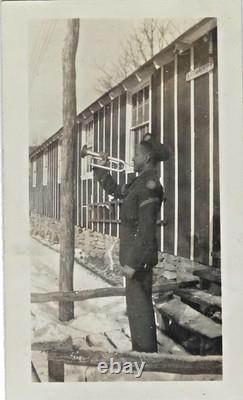 Vintage 1930s Photo LotAfrican American Men in CCCCivilian Conservation Corps