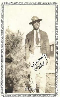 Vintage 1930s Photo LotAfrican American Men in CCCCivilian Conservation Corps