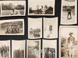 Vintage 1930s Photo LotAfrican American Men in CCCCivilian Conservation Corps