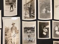 Vintage 1930s Photo LotAfrican American Men in CCCCivilian Conservation Corps