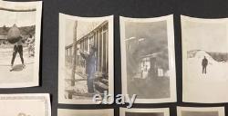 Vintage 1930s Photo LotAfrican American Men in CCCCivilian Conservation Corps