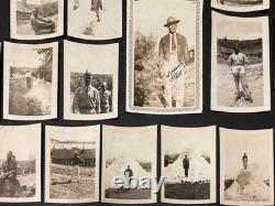 Vintage 1930s Photo LotAfrican American Men in CCCCivilian Conservation Corps