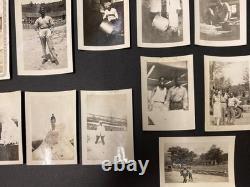 Vintage 1930s Photo LotAfrican American Men in CCCCivilian Conservation Corps