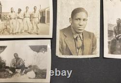 Vintage 1930s Photo LotAfrican American Men in CCCCivilian Conservation Corps