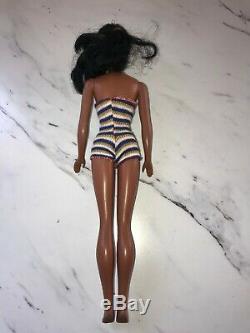 Vintage 1960's Clone Barbie Side Glance Black African American Doll Uneeda