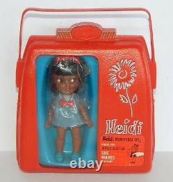 Vintage 1964 Remco Heidi African American RARE Version Pocketbook Doll