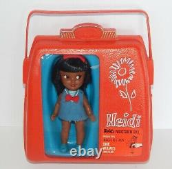Vintage 1964 Remco Heidi African American RARE Version Pocketbook Doll