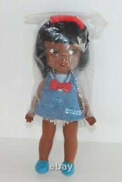 Vintage 1964 Remco Heidi African American RARE Version Pocketbook Doll