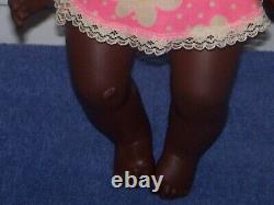 Vintage 1968 Baby Nancy Black African American Shindana Doll 13
