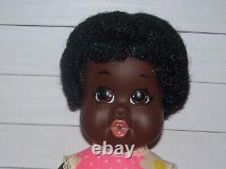 Vintage 1968 Baby Nancy Black African American Shindana Doll 13