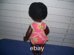 Vintage 1968 Baby Nancy Black African American Shindana Doll 13