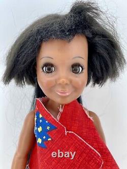 Vintage 1969 Ideal African American TRESSY by CRISSY FAMILY Doll Growing Hair AA