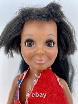 Vintage 1969 Ideal African American TRESSY by CRISSY FAMILY Doll Growing Hair AA