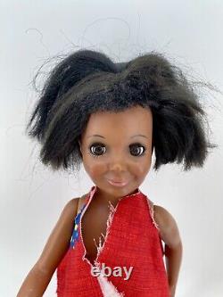Vintage 1969 Ideal African American TRESSY by CRISSY FAMILY Doll Growing Hair AA